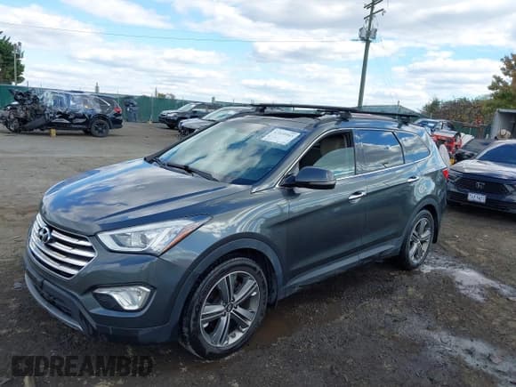 ✅ 2014 Hyundai Santa Fe Limited • VIN: KM8SRDHF6EU062657 • Лот: 43535963. Опубликован ранее на IAAI с пробегом 114 517 миль. Бесплатный доступ к архиву аукционных продаж из США и подробный отчёт об истории автомобиля на DreamBid. Изображение 18.
