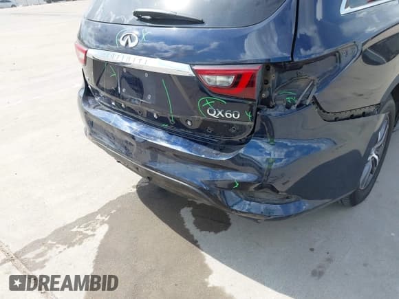 ✅ 2019 Infiniti QX60 Luxe • VIN: 5N1DL0MM8KC515900 • Лот: 43535852. Опубликован ранее на IAAI с пробегом 118 773 миль. Бесплатный доступ к архиву аукционных продаж из США и подробный отчёт об истории автомобиля на DreamBid. Изображение 17.