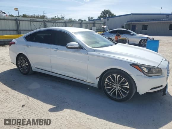 ✅ 2016 Hyundai Genesis 3.8L • VIN: KMHGN4JE9GU113638 • Lot: 46280265. Wystawiony na Copart z przebiegiem 79 676 mil. Bezpłatny archiwum sprzedaży aukcyjnych z USA i szczegółowy raport historii pojazdu na DreamBid. Zdjęcie 4.