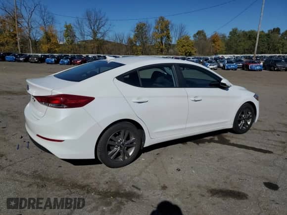 2017 Hyundai Elantra SE with VIN 5NPD84LF1HH162669, listed as a Copart auction lot 87078645 with 20,446 mi miles and Salvage title. Bid and sale history available at DreamBid. Image 3.