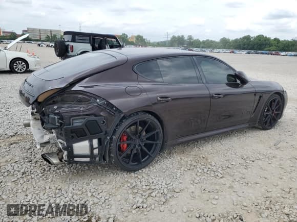 ✅ 2013 Porsche Panamera Turbo • VIN: WP0AC2A76DL090200 • Lot: 61131485. Listed on Copart with 61,596 mi. Free auction sales archive from the USA and detailed vehicle history report at DreamBid. Image 3.