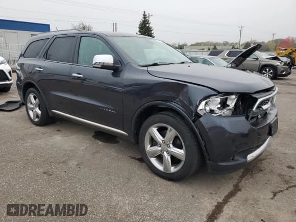✅ 2013 Dodge Durango Citadel • VIN: 1C4SDJET5DC658729 • Lot: 90718245. Wystawiony na Copart z przebiegiem 177 668 mil. Bezpłatny archiwum sprzedaży aukcyjnych z USA i szczegółowy raport historii pojazdu na DreamBid. Zdjęcie 4.