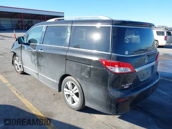 ✅ 2011 Nissan Quest LE • VIN: JN8AE2KP4B9001683 • Lot: 41686639. Listed on IAAI with 68,319 mi. Free auction sales archive from the USA and detailed vehicle history report at DreamBid. Image 3.