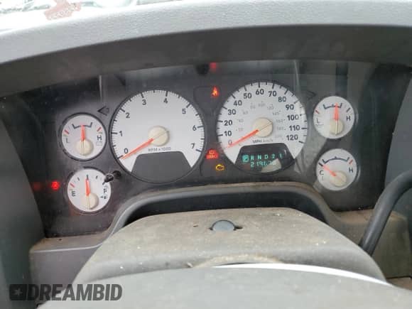 2006 Dodge 1500 SLT with VIN 1D7HA16N36J178311, listed as a Copart auction lot 48599425 with 219,678 mi miles and Salvage title. Bid and sale history available at DreamBid. Image 9.