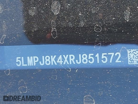 ✅ 2024 Lincoln Nautilus Reserve • VIN: 5LMPJ8K4XRJ851572 • Lot: 41643399. Listed on IAAI with 12,782 mi. Free auction sales archive from the USA and detailed vehicle history report at DreamBid. Image 18.