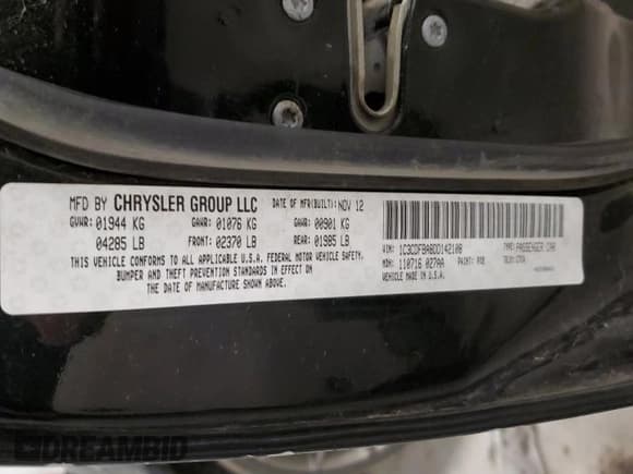 ✅ 2013 Dodge Dart SXT • VIN: 1C3CDFBA8DD142108 • Lot: 92111575. Wystawiony na Copart z przebiegiem 133 320 mil. Bezpłatny archiwum sprzedaży aukcyjnych z USA i szczegółowy raport historii pojazdu na DreamBid. Zdjęcie 12.