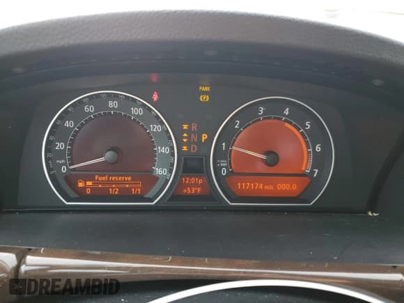 ✅ 2007 BMW 7 Series 750Li • VIN: WBAHN83527DT75530 • Lot: 90488655. Listed on Copart with 117,174 mi. Free auction sales archive from the USA and detailed vehicle history report at DreamBid. Image 9.