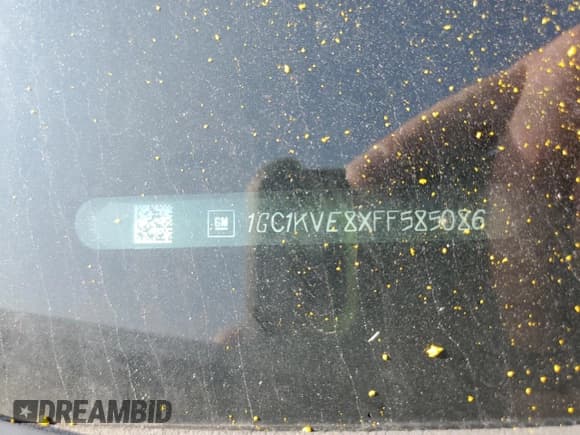 ✅ 2015 Chevrolet Silverado 2500HD LT • VIN: 1GC1KVE8XFF585086 • Lot: 63446335. Listed on Copart with 116,672 mi. Free auction sales archive from the USA and detailed vehicle history report at DreamBid. Image 12.