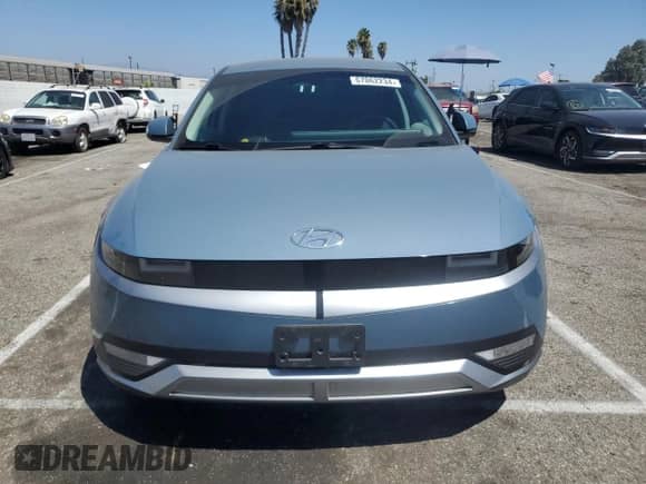 2022 Hyundai Ioniq 5 SE with VIN KM8KM4AEXNU055713, listed as a Copart auction lot 67062234 with 46,145 mi miles and Salvage title. Bid and sale history available at DreamBid. Image 5.