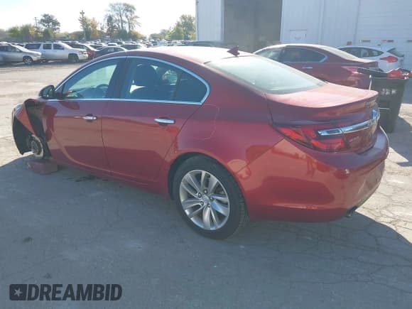 ✅ 2014 Buick Regal Premium I • VIN: 2G4GN5EX9E9295658 • Lot: 43575982. Listed on IAAI with 156,115 mi. Free auction sales archive from the USA and detailed vehicle history report at DreamBid. Image 3.