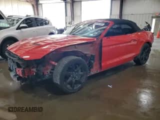 2018 Ford Mustang GT Premium с VIN 1FATP8FF5J5112032, выставлен на аукционе Copart как лот 81724705 с пробегом 56 052 миль миль и Списание • Salvage title. История ставок и продаж доступна на DreamBid. Изображение 1.
