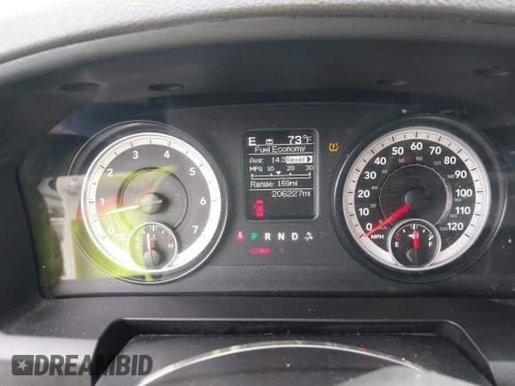 ✅ 2015 Ram 1500 Express • VIN: 1C6RR6KT1FS554255 • Lot: 42243523. Listed on IAAI with 206,227 mi. Free auction sales archive from the USA and detailed vehicle history report at DreamBid. Image 7.