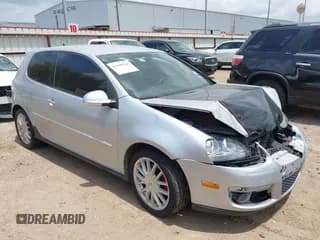 ✅ 2007 Volkswagen Golf GTI • VIN: WVWEV71K77W014257 • Lot: 42108566. Listed on IAAI with 188,097 mi. Free auction sales archive from the USA and detailed vehicle history report at DreamBid. Image 1.