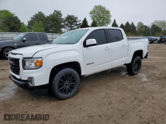 ✅ 2021 GMC Canyon 4WD Elevation • VIN: 1GTG6CEN1M1158799 • Lot: 55089985. Listed on Copart with 24,765 mi. Free auction sales archive from the USA and detailed vehicle history report at DreamBid. Image 1.