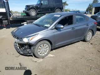 2018 Hyundai Accent SE with VIN 3KPC24A3XJE034186, listed as a Copart auction lot 83805425 with 78,655 mi miles and Clean title. Bid and sale history available at DreamBid. Image 1.