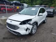 ✅ 2022 Ford Escape Titanium Hybrid • VIN: 1FMCU9DZ0NUA38399 • Lot: 43224749. Listed on IAAI with 45,688 mi. Free auction sales archive from the USA and detailed vehicle history report at DreamBid. Image 2.