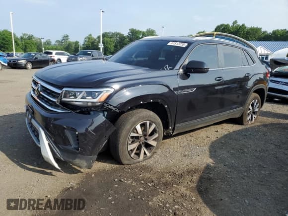 ✅ 2022 Volkswagen Atlas SE • VIN: 1V2LC2CA6NC204245 • Лот: 61812255. Опубликован ранее на Copart с пробегом 58 066 миль. Бесплатный доступ к архиву аукционных продаж из США и подробный отчёт об истории автомобиля на DreamBid. Изображение 1.