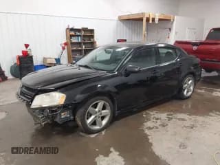 ✅ 2013 Dodge Avenger SE V6 • VIN: 1C3CDZAG4DN756400 • Lot: 43049534. Listed on IAAI with 145,237 mi. Free auction sales archive from the USA and detailed vehicle history report at DreamBid. Image 2.