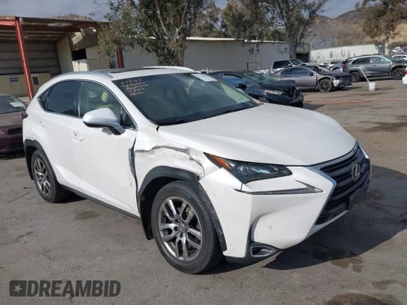 ✅ 2015 Lexus NX 200t • VIN: JTJBARBZ3F2002423 • Lot: 41314492. Listed on IAAI with 168,971 mi. Free auction sales archive from the USA and detailed vehicle history report at DreamBid. Image 1.