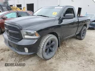2015 Ram 1500 Express z VIN 3C6JR6AT7FG622421, wystawiony jako Copart lot #76751083 z przebiegiem 65 251 mil mil oraz Nie do naprawy • Non repairable. Historia ofert i sprzedaży dostępna na DreamBid. Obrazek 1.