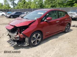 ✅ 2018 Nissan LEAF SL • VIN: 1N4AZ1CP2JC305353 • Lot: 52725133. Wystawiony na Copart z przebiegiem 37 751 mil. Bezpłatny archiwum sprzedaży aukcyjnych z USA i szczegółowy raport historii pojazdu na DreamBid. Zdjęcie 1.