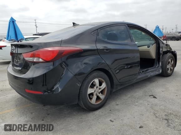 ✅ 2015 Hyundai Elantra Limited • VIN: KMHDH4AE7FU439561 • Lot: 65419735. Listed on Copart with 101,411 mi. Free auction sales archive from the USA and detailed vehicle history report at DreamBid. Image 3.