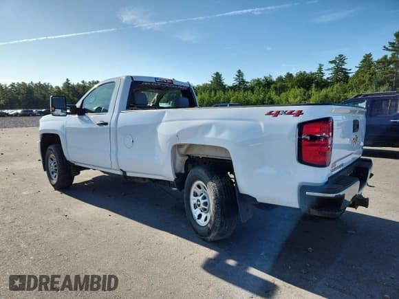 ✅ 2018 Chevrolet Silverado 3500HD Work Truck • VIN: 1GC0KYEGXJZ338095 • Lot: 64766405. Listed on Copart with 68,601 mi. Free auction sales archive from the USA and detailed vehicle history report at DreamBid. Image 2.