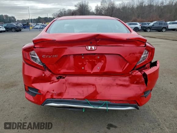 ✅ 2019 Honda Civic LX • VIN: 2HGFC2F63KH553444 • Lot: 94473315. Wystawiony na Copart z przebiegiem 143 886 mil. Bezpłatny archiwum sprzedaży aukcyjnych z USA i szczegółowy raport historii pojazdu na DreamBid. Zdjęcie 6.
