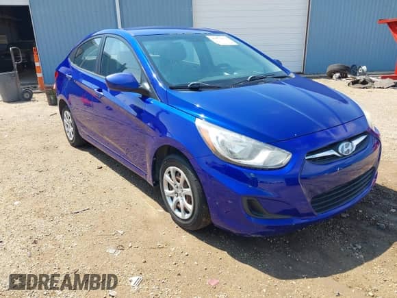 2013 Hyundai Accent GLS with VIN KMHCT4AE5DU481430, listed as a IAAI auction lot 42970971 with 141,993 mi miles and . Bid and sale history available at DreamBid. Image 1.
