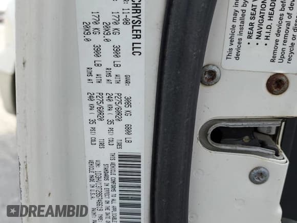 ✅ 2009 Dodge 1500 SLT • VIN: 1D3HV13T29S746619 • Lot: 49805675. Listed on Copart with 257,966 mi. Free auction sales archive from the USA and detailed vehicle history report at DreamBid. Image 12.