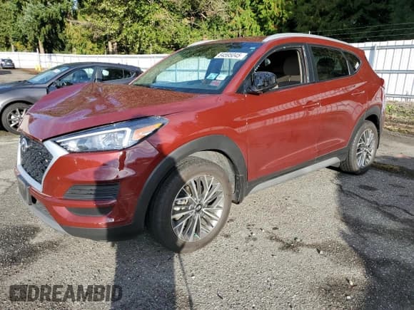 ✅ 2019 Hyundai Tucson Ultimate • VIN: KM8J3CAL5KU987661 • Лот: 84595045. Опубликован ранее на Copart с пробегом 63 487 миль. Бесплатный доступ к архиву аукционных продаж из США и подробный отчёт об истории автомобиля на DreamBid. Изображение 1.