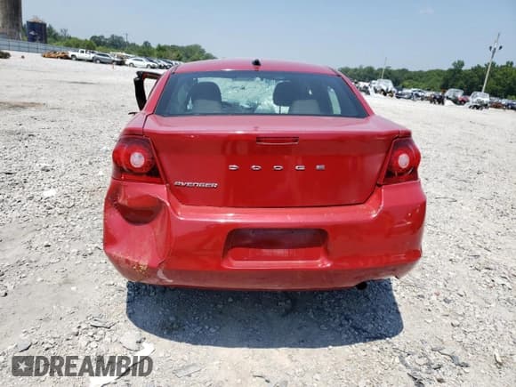 ✅ 2013 Dodge Avenger SE • VIN: 1C3CDZAB1DN566476 • Лот: 60890984. Опубликован ранее на Copart с пробегом Не указан. Бесплатный доступ к архиву аукционных продаж из США и подробный отчёт об истории автомобиля на DreamBid. Изображение 6.