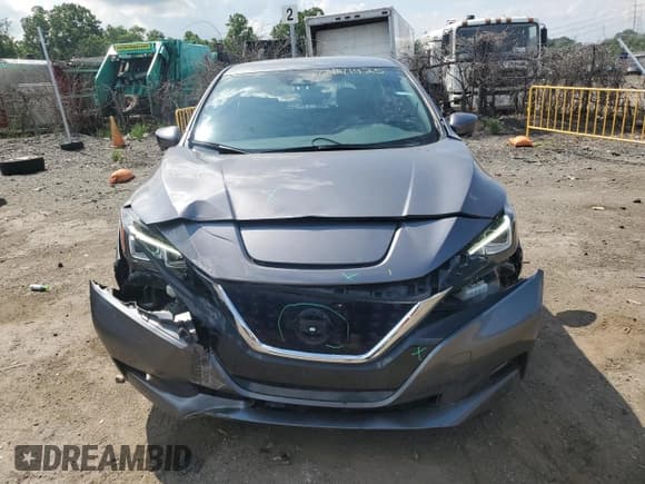 ✅ 2022 Nissan LEAF SV • VIN: 1N4AZ1CV9NC553457 • Lot: 64171925. Listed on Copart with 40,433 mi. Free auction sales archive from the USA and detailed vehicle history report at DreamBid. Image 5.
