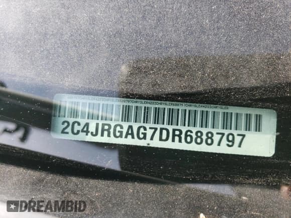 ✅ 2013 Ram Cargo Van Tradesman • VIN: 2C4JRGAG7DR688797 • Lot: 75758044. Wystawiony na Copart z przebiegiem 106 422 mil. Bezpłatny archiwum sprzedaży aukcyjnych z USA i szczegółowy raport historii pojazdu na DreamBid. Zdjęcie 13.