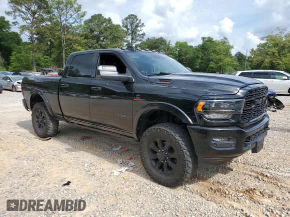 ✅ 2022 Ram 2500 Limited • VIN: 3C6UR5SL5NG185989 • Lot: 53680985. Listed on Copart with 79,734 mi. Free auction sales archive from the USA and detailed vehicle history report at DreamBid. Image 4.