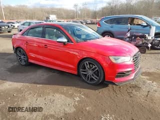 ✅ 2015 Audi S3 Prestige • VIN: WAUFFGFF6F1108765 • Lot: 41440888. Wystawiony na IAAI z przebiegiem 82 375 mil. Bezpłatny archiwum sprzedaży aukcyjnych z USA i szczegółowy raport historii pojazdu na DreamBid. Zdjęcie 1.