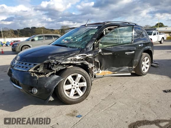 ✅ 2007 Nissan Murano SL • VIN: JN8AZ08T07W524477 • Лот: 90571525. Опубликован ранее на Copart с пробегом 166 403 миль. Бесплатный доступ к архиву аукционных продаж из США и подробный отчёт об истории автомобиля на DreamBid. Изображение 1.