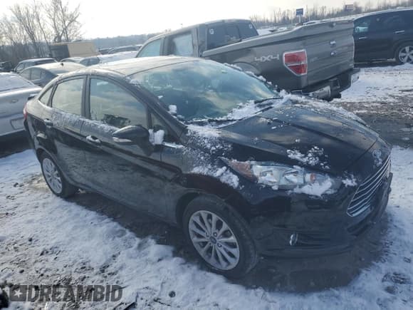 ✅ 2018 Ford Fiesta Titanium • VIN: 3FADP4CJ7JM106345 • Lot: 82435914. Listed on Copart with 83,105 mi. Free auction sales archive from the USA and detailed vehicle history report at DreamBid. Image 4.