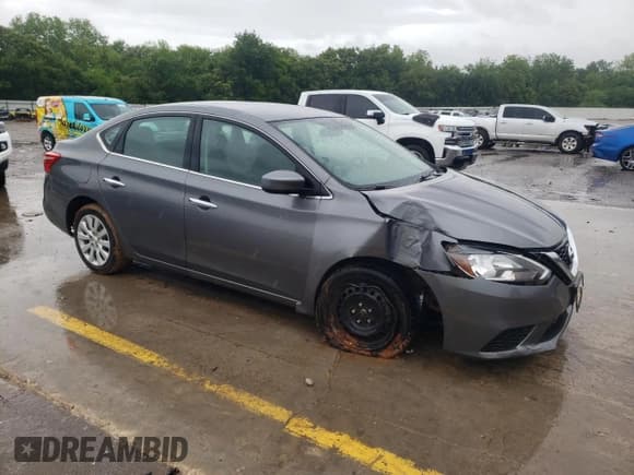 ✅ 2019 Nissan Sentra S • VIN: 3N1AB7AP3KY362788 • Лот: 55204475. Опубликован ранее на Copart с пробегом 77 441 миль. Бесплатный доступ к архиву аукционных продаж из США и подробный отчёт об истории автомобиля на DreamBid. Изображение 4.