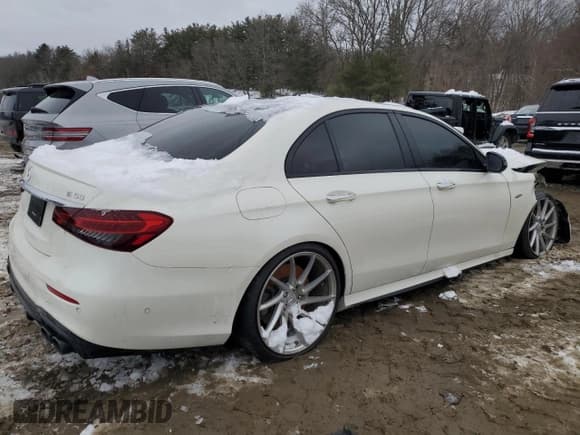 ✅ 2021 Mercedes-Benz E 53 AMG • VIN: W1KZF6BB3MB000338 • Лот: 44925135. Опубликован ранее на Copart с пробегом 38 668 миль. Бесплатный доступ к архиву аукционных продаж из США и подробный отчёт об истории автомобиля на DreamBid. Изображение 3.