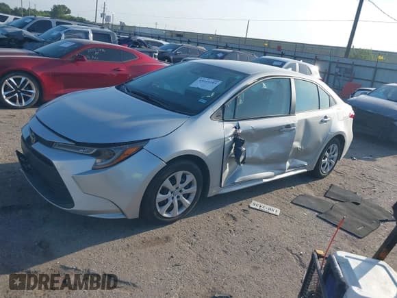 ✅ 2024 Toyota Corolla LE • VIN: 5YFB4MDE8RP169678 • Lot: 43105395. Wystawiony na IAAI z przebiegiem 23 204 mil. Bezpłatny archiwum sprzedaży aukcyjnych z USA i szczegółowy raport historii pojazdu na DreamBid. Zdjęcie 2.