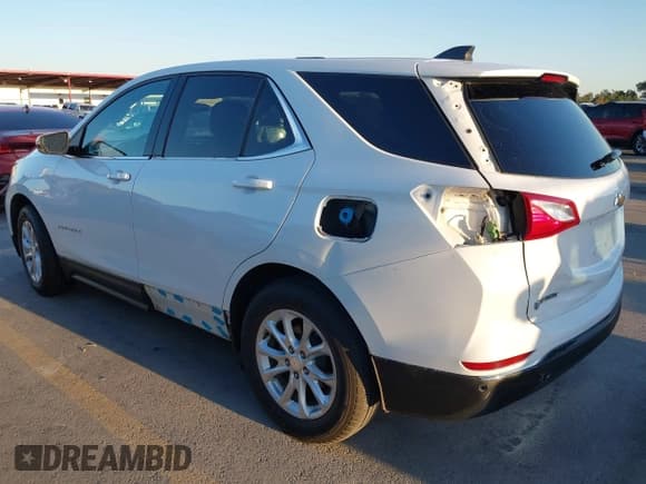 ✅ 2019 Chevrolet Equinox LT • VIN: 2GNAXKEV3K6138147 • Lot: 43639906. Listed on IAAI with 124,421 mi. Free auction sales archive from the USA and detailed vehicle history report at DreamBid. Image 3.