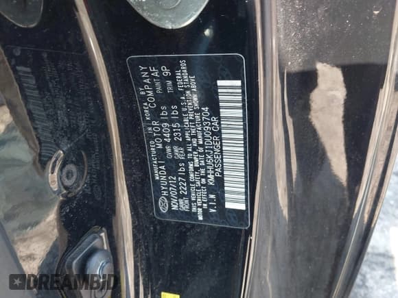 ✅ 2013 Hyundai Genesis Coupe Grand Touring • VIN: KMHHU6KJ1DU093704 • Lot: 42945486. Wystawiony na IAAI z przebiegiem 77 781 mil. Bezpłatny archiwum sprzedaży aukcyjnych z USA i szczegółowy raport historii pojazdu na DreamBid. Zdjęcie 9.