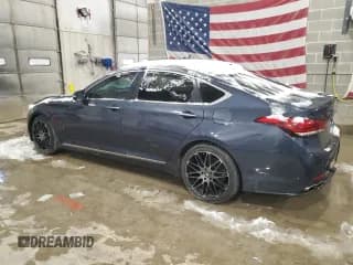 ✅ 2015 Hyundai Genesis 5.0L • VIN: KMHGN4JF0FU068211 • Lot: 81690214. Wystawiony na Copart z przebiegiem 96 892 mil. Bezpłatny archiwum sprzedaży aukcyjnych z USA i szczegółowy raport historii pojazdu na DreamBid. Zdjęcie 2.