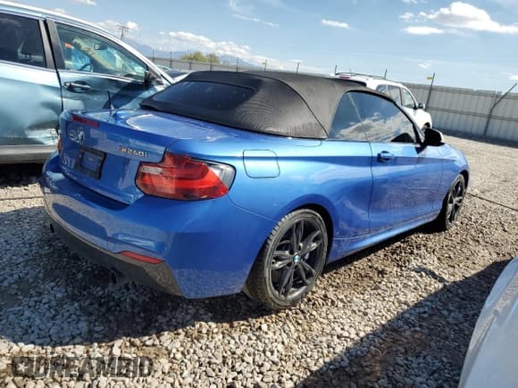 ✅ 2017 BMW 2 Series M240i • VIN: WBA2L1C39HV666863 • Lot: 72088174. Wystawiony na Copart z przebiegiem 56 480 mil. Bezpłatny archiwum sprzedaży aukcyjnych z USA i szczegółowy raport historii pojazdu na DreamBid. Zdjęcie 3.