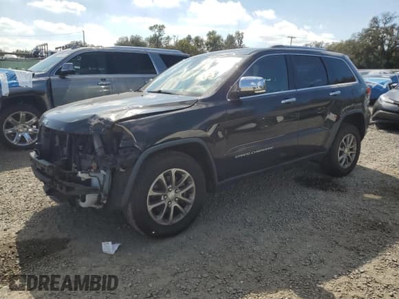 ✅ 2015 Jeep Grand Cherokee Limited • VIN: 1C4RJEBG7FC735299 • Lot: 87127675. Listed on Copart with 116,482 mi. Free auction sales archive from the USA and detailed vehicle history report at DreamBid. Image 1.