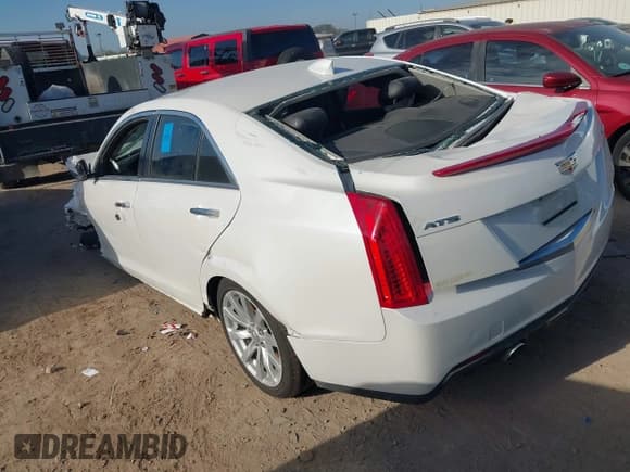 ✅ 2017 Cadillac ATS RWD • VIN: 1G6AA5RX0H0187852 • Lot: 41143275. Wystawiony na IAAI z przebiegiem 158 825 mil. Bezpłatny archiwum sprzedaży aukcyjnych z USA i szczegółowy raport historii pojazdu na DreamBid. Zdjęcie 3.