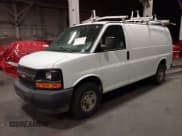 ✅ 2017 Chevrolet Express Cargo • VIN: 1GCWGAFF0H1134097 • Лот: 43193210. Опубликован ранее на IAAI с пробегом 130 349 миль. Бесплатный доступ к архиву аукционных продаж из США и подробный отчёт об истории автомобиля на DreamBid. Изображение 2.