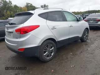 2014 Hyundai Tucson Limited with VIN KM8JUCAG1EU911469, listed as a IAAI auction lot 43431340 with 109,068 mi miles and . Bid and sale history available at DreamBid. Image 4.