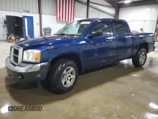 ✅ 2005 Dodge Dakota SLT • VIN: 1D7HE48K45S363291 • Lot: 92304165. Listed on Copart with 74,866 mi. Free auction sales archive from the USA and detailed vehicle history report at DreamBid. Image 1.
